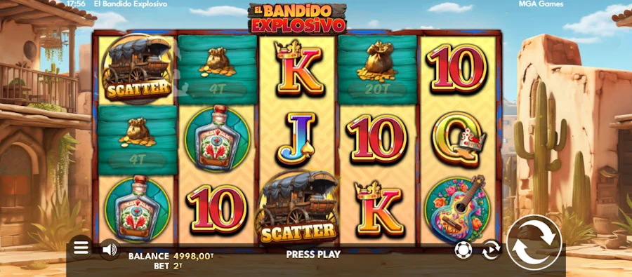 El Bandido Explosivo Juega En Línea